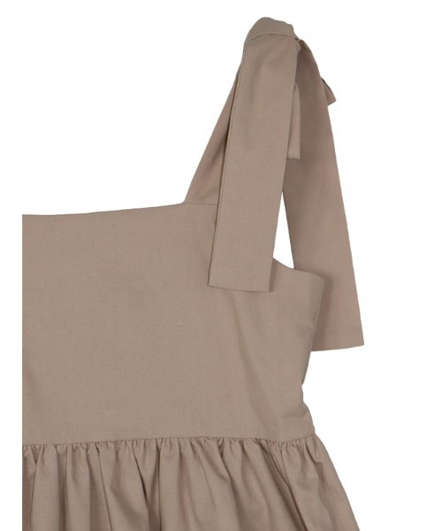 ACYM（アシーム）の「【ZOZO限定】2way ribbon shoulder トップス（T 