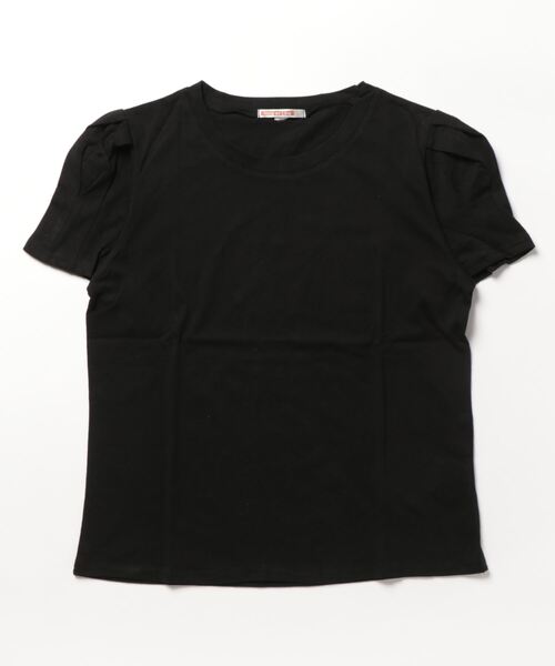 NinaetLina(ニナエリナ)の「半袖Tシャツ(Tシャツ/カットソー・レディース・イエロー/オレンジ/ブラック/ホワイト・FREE)」の11枚目の写真
