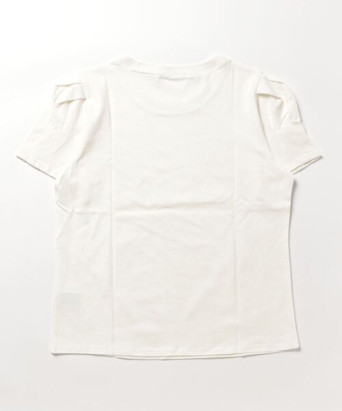 NinaetLina(ニナエリナ)の「半袖Tシャツ(Tシャツ/カットソー・レディース・イエロー/オレンジ/ブラック/ホワイト・FREE)」の14枚目の写真