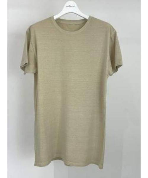 ulu(ウル)の「Pigment t-shirt(Tシャツ/カットソー・レディース・ライトカーキ/チャコールグレー・FREE)」の15枚目の写真