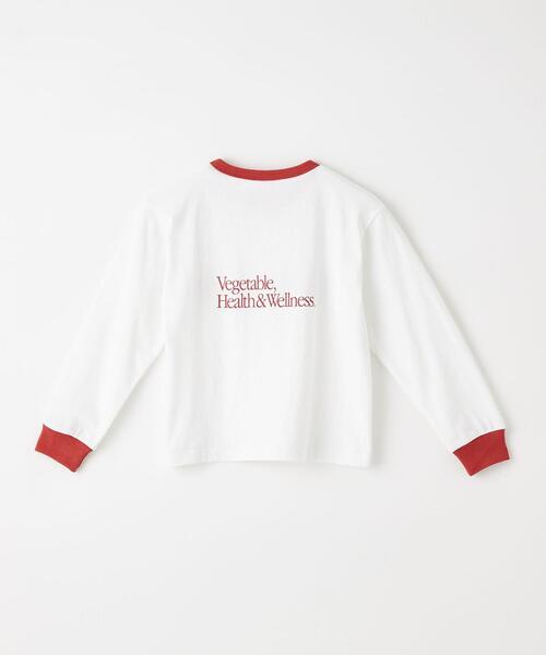 Russell Athletic(ラッセルアスレティック)の「【別注】<RUSSELL ATHLETIC> ベジタブル ロングスリーブ Tシャツ 110cm-130cm(Tシャツ/カットソー・キッズ・ホワイト/ダークグリーン/ナチュラル・110cm/120cm/130cm)」の21枚目の写真