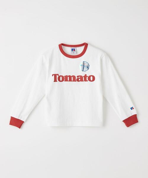 Russell Athletic(ラッセルアスレティック)の「【別注】<RUSSELL ATHLETIC> ベジタブル ロングスリーブ Tシャツ 110cm-130cm(Tシャツ/カットソー・キッズ・ホワイト/ダークグリーン/ナチュラル・110cm/120cm/130cm)」の15枚目の写真