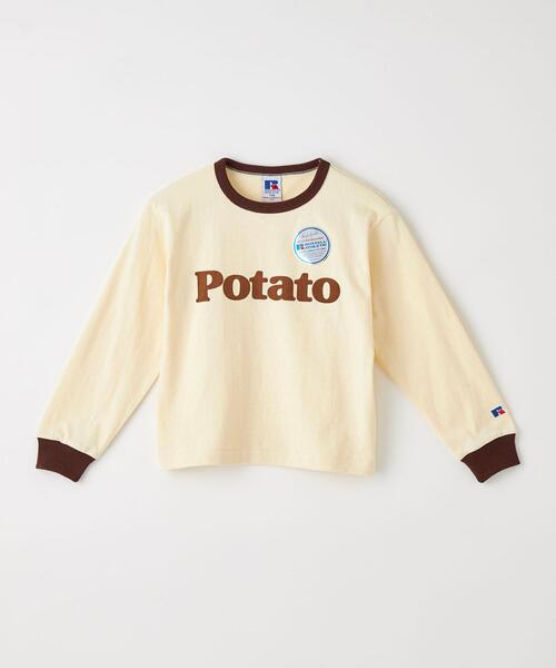 Russell Athletic(ラッセルアスレティック)の「【別注】<RUSSELL ATHLETIC> ベジタブル ロングスリーブ Tシャツ 110cm-130cm(Tシャツ/カットソー・キッズ・ホワイト/ダークグリーン/ナチュラル・110cm/120cm/130cm)」の19枚目の写真