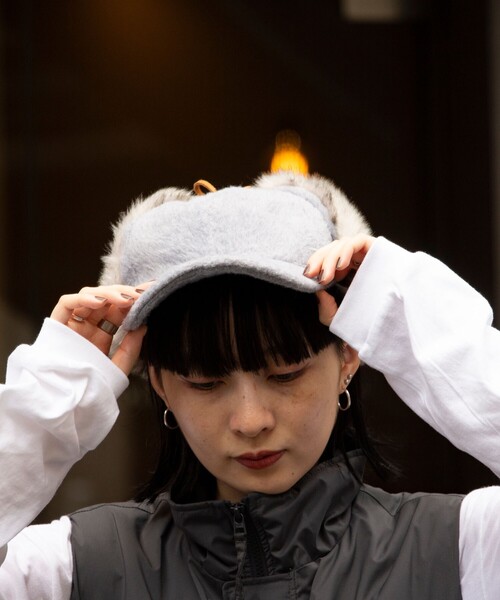 GLOSTER(グロスター)の「【GLOSTER/グロスター】ウールフライトキャップ(キャップ・メンズ・ベージュ/チャコールグレー/グレー・FREE)」の21枚目の写真