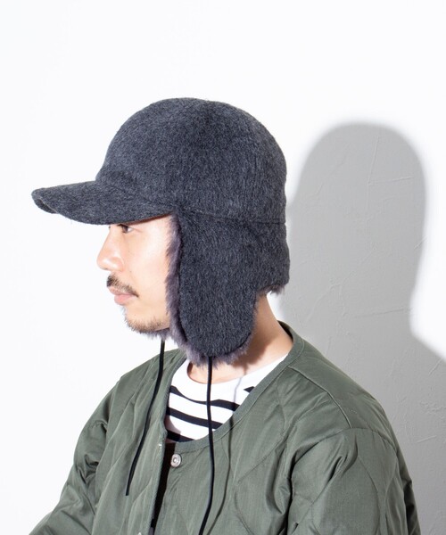 GLOSTER(グロスター)の「【GLOSTER/グロスター】ウールフライトキャップ(キャップ・メンズ・ベージュ/チャコールグレー/グレー・FREE)」の22枚目の写真