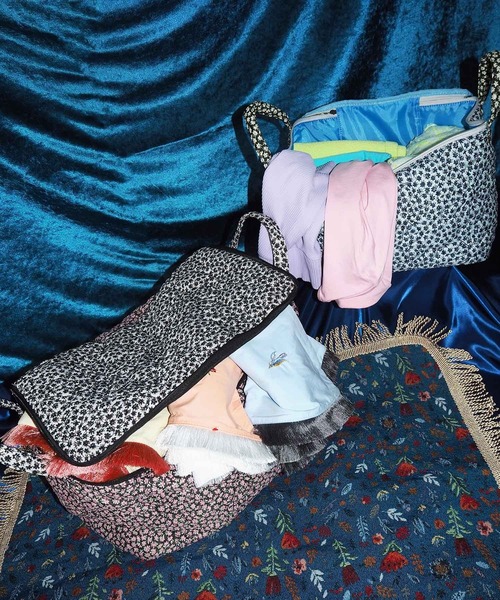 Casselini HOME(キャセリーニ ホーム)ジャガード収納バッグM Casselini HOME(キャセリーニ ホーム)ジャガード収納バッグSS