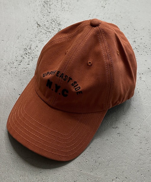 kutir（クティール）の「kutirlune／ロゴ刺繍キャップ（キャップ・レディース・ブラック/ライトベージュ/ボルドー/ブラウン/オレンジ/ネイビー・FREE）」の13枚目の写真