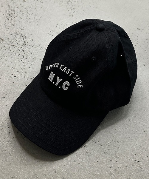 kutir（クティール）の「kutirlune／ロゴ刺繍キャップ（キャップ・レディース・ブラック/ライトベージュ/ボルドー/ブラウン/オレンジ/ネイビー・FREE）」の8枚目の写真