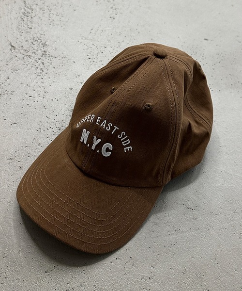 kutir（クティール）の「kutirlune／ロゴ刺繍キャップ（キャップ・レディース・ブラック/ライトベージュ/ボルドー/ブラウン/オレンジ/ネイビー・FREE）」の9枚目の写真