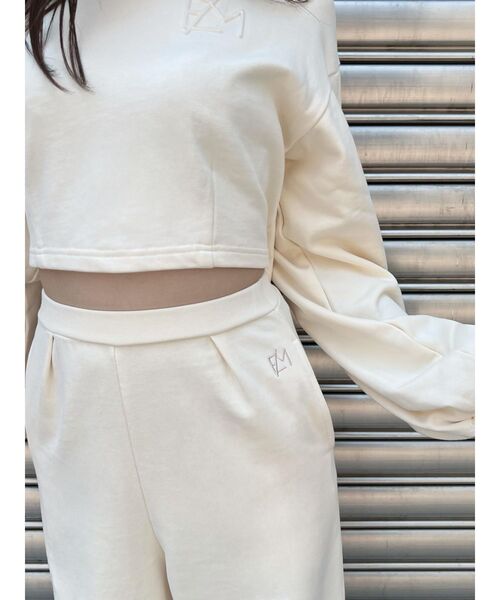 EATME（イートミー）の「タックフレアパンツ（セットアップ可能）（その他パンツ・レディース・ブラック/グリーン/アイボリー・FREE）」の17枚目の写真