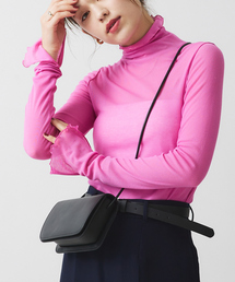 Rouge vif Anna | テレコメロータートルプルオーバー(Tシャツ/カットソー)