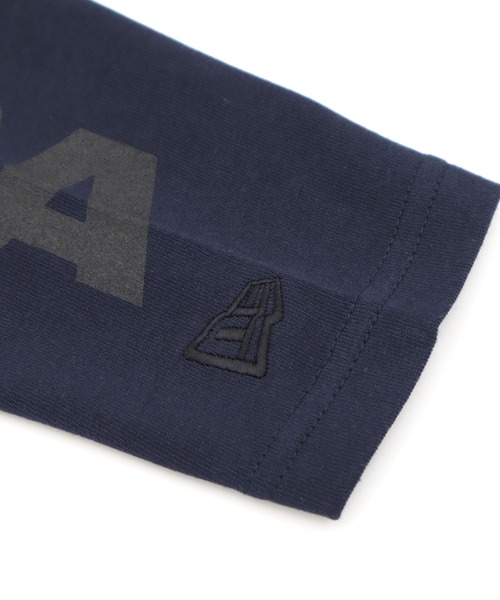 NEW ERA(ニューエラ)の「ニューエラキッズ 長袖Tシャツ 袖ロゴ ONSPOTZ別注(Tシャツ/カットソー・キッズ・ブラック/ホワイト/ネイビー/ダークグリーン・140/160/130/150)」の18枚目の写真