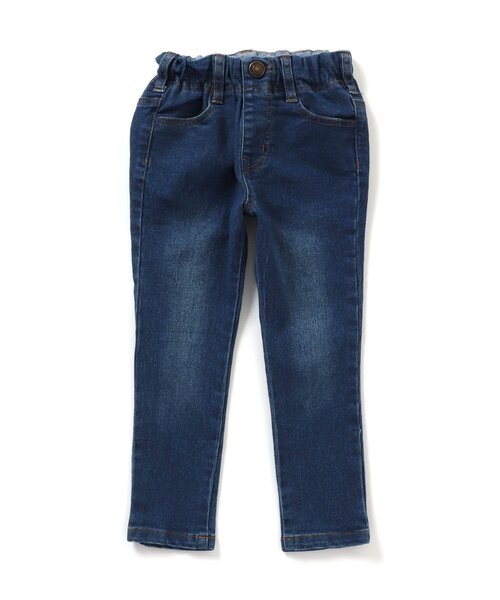 BREEZE(ブリーズ)の「【ユニセックス・17色展開】らくらくスキニーパンツ(その他パンツ・キッズ・グリーン/ライム/ライトグレー/ブラック/ピンク/ラベンダー/ネイビー/サックスブルー/オレンジ/オフホワイト/インディゴブルー/ベージュ/ブルー/ブラウン/パープル/チェック/カーキ・100/140/110/130/90/120/150)」の22枚目の写真