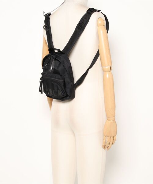 MSGM(エムエスジーエム)の「【NEW】MINI バックパック(バックパック/リュック・メンズ・ブラック・ONE SIZE)」の10枚目の写真