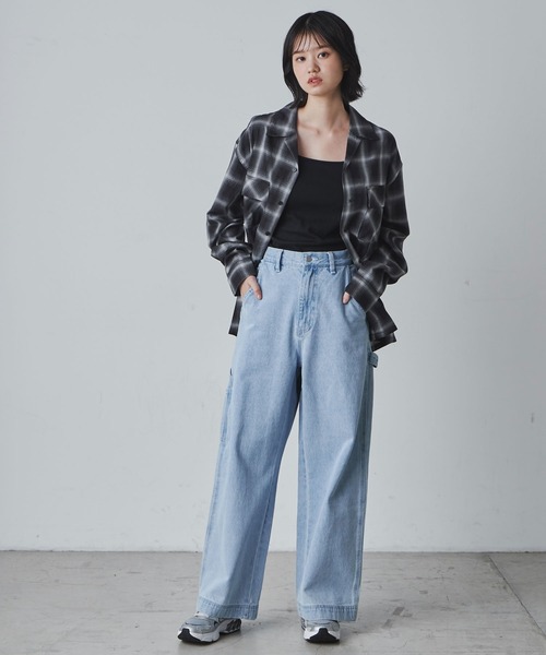 THE STANDARD（ザスタンダード）の「WEGO/オンブレーチェックシャツ（シャツ/ブラウス・メンズ・ブラック系その他2/グリーン系その他2・MEDIUM/LARGE）」の6枚目の写真