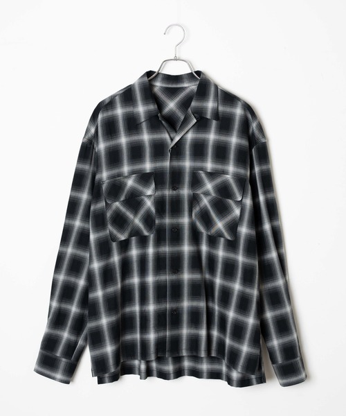 THE STANDARD（ザスタンダード）の「WEGO/オンブレーチェックシャツ（シャツ/ブラウス・メンズ・ブラック系その他2/グリーン系その他2・MEDIUM/LARGE）」の14枚目の写真