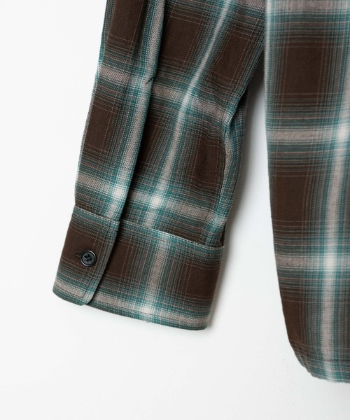 THE STANDARD（ザスタンダード）の「WEGO/オンブレーチェックシャツ（シャツ/ブラウス・メンズ・ブラック系その他2/グリーン系その他2・MEDIUM/LARGE）」の22枚目の写真