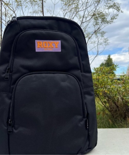ROXY(ロキシー)の「GO OUT PLUS/ロキシーワンポイントブランドロゴスタンダードバックパック(バックパック/リュック・レディース・パープル/ブラック・FREE)」の14枚目の写真