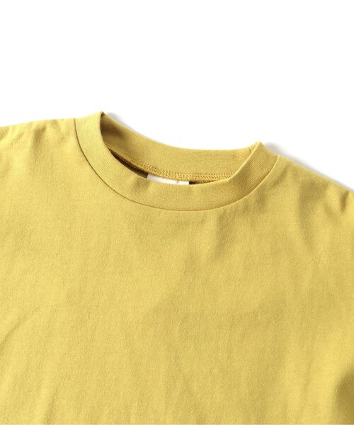BREEZE（ブリーズ）の「【WEB限定・14色展開】無地/ボーダーTシャツ（Tシャツ/カットソー・キッズ・サックスブルー/キャメル/その他12/イエロー/ピンク/ブラック/オフホワイト/ベージュ/その他13/ブルー/マスタード/グリーン/その他11/チャコール・130/140/110/90/150/120/100）」の16枚目の写真