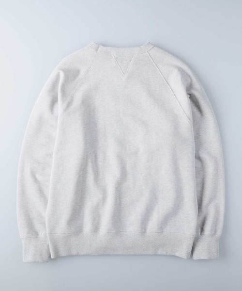 BACK NUMBER（バックナンバー）の「【BACK NUMBER】「15オンス」ヘビー裏毛クルースウェット（スウェット・メンズ・ブラック/ライトグレー/ネイビー/オリーブ/ダークグレー・S/M/L/XL）」の6枚目の写真