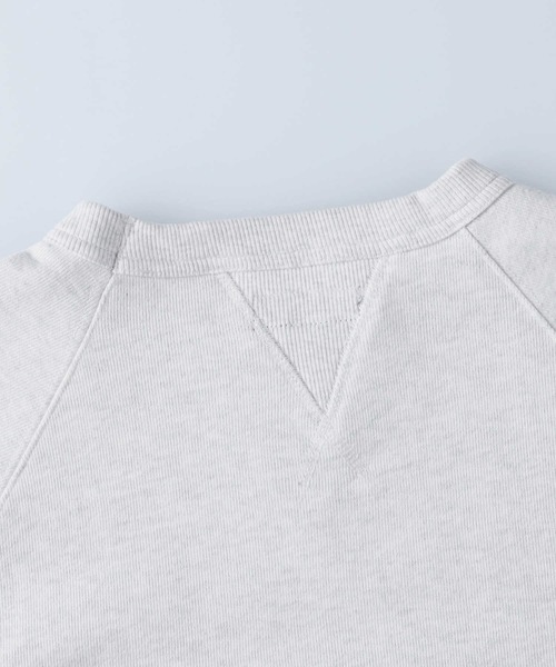 BACK NUMBER（バックナンバー）の「【BACK NUMBER】「15オンス」ヘビー裏毛クルースウェット（スウェット・メンズ・ブラック/ライトグレー/ネイビー/オリーブ/ダークグレー・S/M/L/XL）」の7枚目の写真