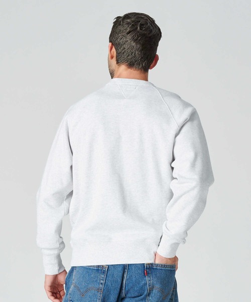 BACK NUMBER（バックナンバー）の「【BACK NUMBER】「15オンス」ヘビー裏毛クルースウェット（スウェット・メンズ・ブラック/ライトグレー/ネイビー/オリーブ/ダークグレー・S/M/L/XL）」の17枚目の写真