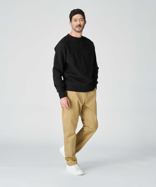 BACK NUMBER（バックナンバー）の「【BACK NUMBER】「15オンス」ヘビー裏毛クルースウェット（スウェット・メンズ・ブラック/ライトグレー/ネイビー/オリーブ/ダークグレー・S/M/L/XL）」の12枚目の写真