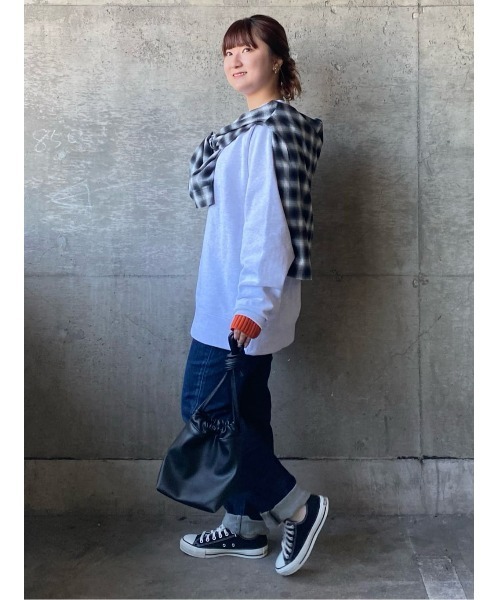 BACK NUMBER】「15オンス」ヘビー裏毛クルースウェット（スウェット