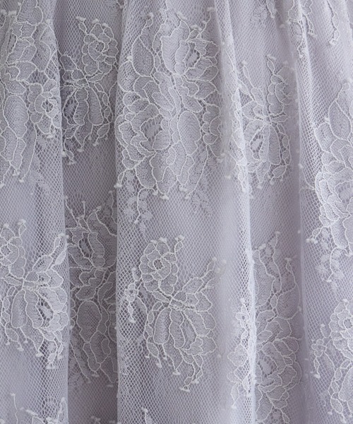 AIMER（エメ）の「【WEB限定】プチハイネック5分袖レースパーティードレス　結婚式　お呼ばれ　ドレス　20代 30代 40代（ドレス・レディース・ブラウン/モカ/ネイビー/グレイッシュブルー/グリーン/ブラック/ライトグレー・SMALL/MEDIUM/LARGE/X-LARGE）」の17枚目の写真