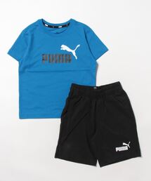 PUMA タイダイプリント シャツ&ショーツ XL PUMA タイダイプリント