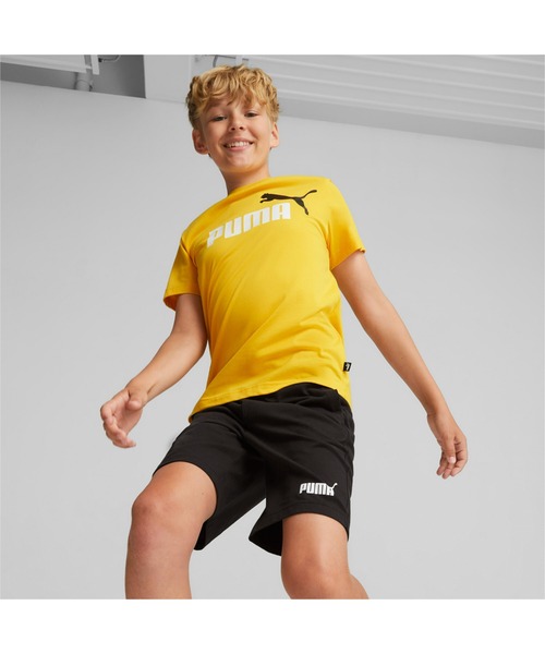 Puma シャツとショーツ セット PUMA】Tシャツ＆ショーツセットA(140 シロ): ジュニア