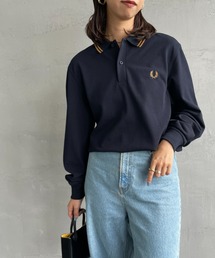 【WEB限定】[FRED PERRY/フレッドペリー] ツインティップライン ロングスリーブポロシャツ