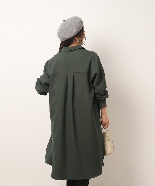 SHOO・LA・RUE（シューラルー）の「◆大人きれいな ルーズシャツワンピース（ワンピース・レディース・ブラック/ダークグリーン/ブラウン系その他・04/02/03）」の20枚目の写真