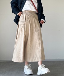 un dix cors | 《WEB限定》サイドポケットフレアスカート(スカート)