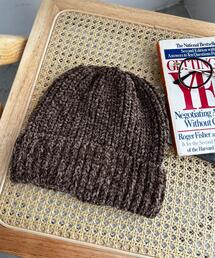 WEGO | WEGO/【23年秋冬新作】チャンキーニットキャップ(ニットキャップ/ビーニー)