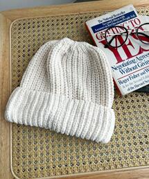 WEGO | WEGO/【23年秋冬新作】チャンキーニットキャップ(ニットキャップ/ビーニー)