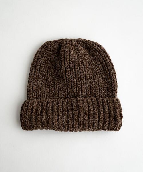 WEGO（ウィゴー）の「WEGO/チャンキーニットキャップ（ニットキャップ/ビーニー・レディース・その他1/ブラウン/カーキ/オフホワイト・FREE）」の8枚目の写真
