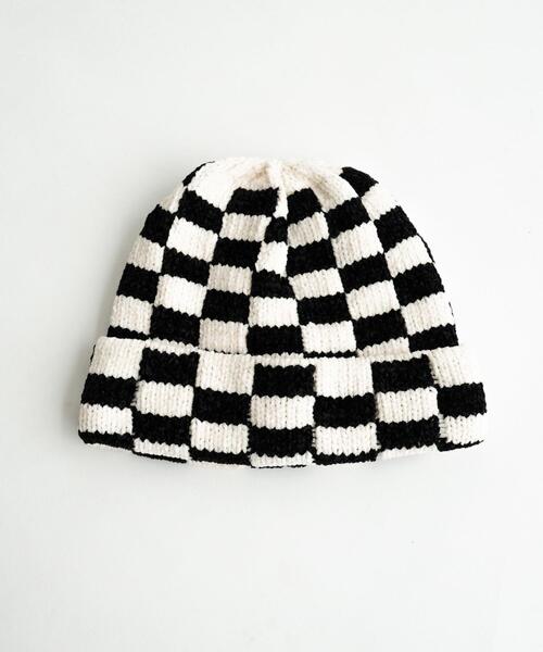 WEGO（ウィゴー）の「WEGO/チャンキーニットキャップ（ニットキャップ/ビーニー・レディース・その他1/ブラウン/カーキ/オフホワイト・FREE）」の10枚目の写真