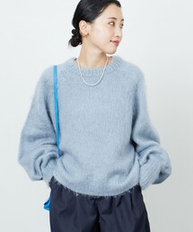 FREAK'S STORE | 限定展開　カラー シャギーニット ショートプルオーバー(ニット/セーター)