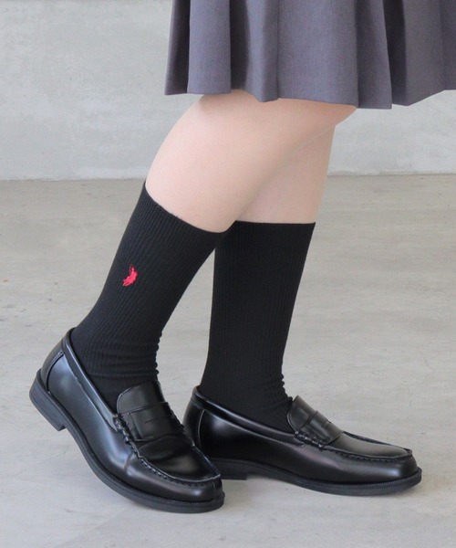AAA+(サンエープラス)の「AAA+ / ベーシック コインローファー 学生ローファー スクールローファー レディース メンズ 通学 学生靴 制服 ローファー 通勤 オフィスカジュアル シンプル (3561)(ローファー・レディース・ブラック/ワインレッド・40/38/36/35/39/37)」の8枚目の写真