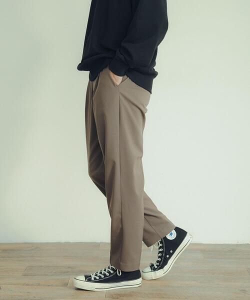 ITEMS URBANRESEARCH（アイテムズ アーバンリサーチ）の「吸湿発熱 TRストレッチ起毛パンツ（その他パンツ・メンズ・ネイビー/チャコールグレー/モカ/ブラック・LARGE/MEDIUM）」の3枚目の写真