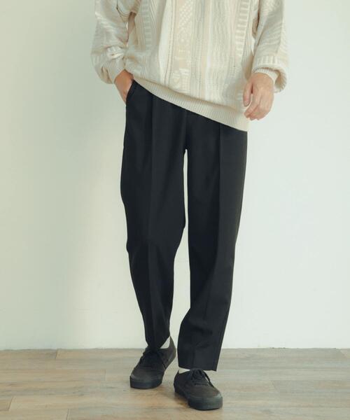 ITEMS URBANRESEARCH（アイテムズ アーバンリサーチ）の「吸湿発熱 TRストレッチ起毛パンツ（その他パンツ・メンズ・ネイビー/チャコールグレー/モカ/ブラック・LARGE/MEDIUM）」の10枚目の写真