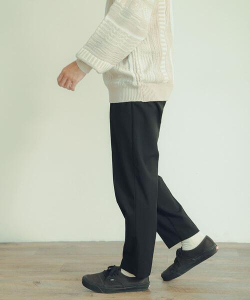 ITEMS URBANRESEARCH（アイテムズ アーバンリサーチ）の「吸湿発熱 TRストレッチ起毛パンツ（その他パンツ・メンズ・ネイビー/チャコールグレー/モカ/ブラック・LARGE/MEDIUM）」の11枚目の写真