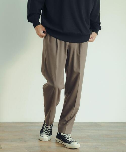 ITEMS URBANRESEARCH（アイテムズ アーバンリサーチ）の「吸湿発熱 TRストレッチ起毛パンツ（その他パンツ・メンズ・ネイビー/チャコールグレー/モカ/ブラック・LARGE/MEDIUM）」の18枚目の写真