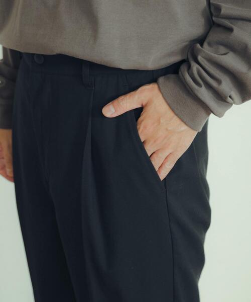 ITEMS URBANRESEARCH(アイテムズ アーバンリサーチ)の「吸湿発熱 TRストレッチ起毛パンツ(その他パンツ・メンズ・ネイビー/チャコールグレー/モカ/ブラック・LARGE/MEDIUM)」の5枚目の写真