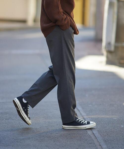 ITEMS URBANRESEARCH(アイテムズ アーバンリサーチ)の「吸湿発熱 TRストレッチ起毛パンツ(その他パンツ・メンズ・ネイビー/チャコールグレー/モカ/ブラック・LARGE/MEDIUM)」の12枚目の写真