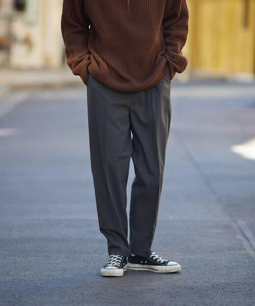 ITEMS URBANRESEARCH(アイテムズ アーバンリサーチ)の「吸湿発熱 TRストレッチ起毛パンツ(その他パンツ・メンズ・ネイビー/チャコールグレー/モカ/ブラック・LARGE/MEDIUM)」の13枚目の写真