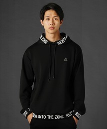 REZES（レジェス）の「ストレッチポンチ長袖プルオーバーパーカー（パーカー）」