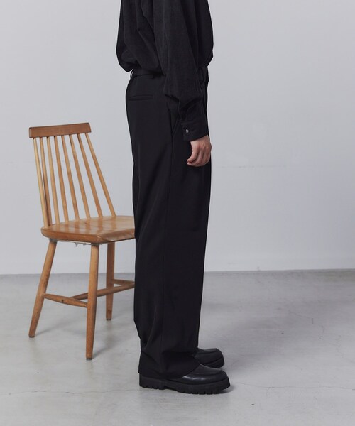 tk.TAKEO KIKUCHI(ティーケータケオキクチ)の「◆K’ Project by あゆた OTOKOMAEスラックス(スラックス・メンズ・ブルー系その他/ダークブラウン/ブラック・02/03)」の5枚目の写真