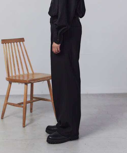 tk.TAKEO KIKUCHI(ティーケータケオキクチ)の「◆K’ Project by あゆた OTOKOMAEスラックス(スラックス・メンズ・ブルー系その他/ダークブラウン/ブラック・02/03)」の7枚目の写真